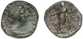 Rome Roman Empire 161 - 176 AE As - Faustina the Younger (IVNO S C; Juno) Bronze Rome Mint 12.13g VF RIC III 1647 OCRE ric.3.m_aur.1647