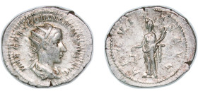 Rome Roman Empire 240 - 240 AR Antoninianus - Gordian III (AEQVITAS AVG; Aequitas) Silver Rome Mint 4.4g XF RIC IV.3 34 OCRE ric.4.gor_iii.34