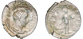 Rome Roman Empire 241 - 243 AR Antoninianus - Gordian III (P M TR P V COS II P P) Silver Rome Mint 4.27g XF RIC IV.3 93 OCRE ric.4.gor_iii.93