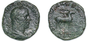 Rome Roman Empire 248 - 249 AE Sestertius - Philippus I (SAECVLARES AVGG S C) Bronze Rome Mint 14.52g VF RIC IV.3 160A OCRE ric.4.ph_i.160A