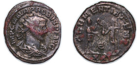 Rome Roman Empire 276 - 282 BI Antoninianus - Probus (CLEMENTIA TEMP) Billon Siscia Mint 3.73g VF RIC V.2 644c OCRE ric.5.pro.644