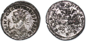 Rome Roman Empire 276 - 282 R BI Antoninianus - Probus (SOLI INVICTO; Sol) Billon Rome Mint 4.11g AU RIC V.2 204h OCRE ric.5.pro.204