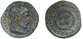 Rome Roman Empire 320 - 321 TSΓVI AE Nummus - Constantine I (D N CONSTANTINI MAX AVG) Bronze Thessalonica Mint 3.21g VF RIC VII 117 OCRE ric.7.thes.11...