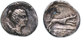 Rome Roman Republic (ancient) 74 BC AR Denarius (Postumia: Caius Postumius; C POSTVMI TA) Silver (.950) Rome Mint 2.91g VF RRC 394/1 CRR 785 RSC 9 RCV...