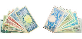 Indonesia Republic 20th Century Rupiah (7 Lots) Paper UNC
