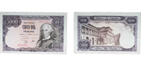 Spain Kingdom 1976 5000 Pesetas Paper AU P 155