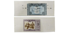 Spain Second Republic 1937 50 Pesetas (Banco de España - Bilbao, With matrix on both sides) Paper UNC P S564