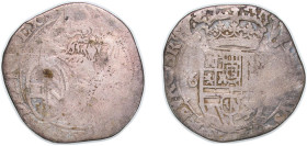 Low countries feudal Duchy of Brabant Spanish possession 1621 - 1657 Escalin - Philip IV Silver (.582) 5.26g VF GH 333-1 KM 52.1 Vanhoudt 648-AN