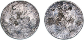 Mexico Spanish colony 1788 FM 8 Reales - Carlos III Silver (.896) Mexico City Mint 26.32g VF Chopmarked KM 106a