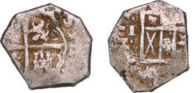 Spain Kingdom 1621 - 1651 1 Real - Felipe IV Silver (.931) 3.4g VF KM 22
