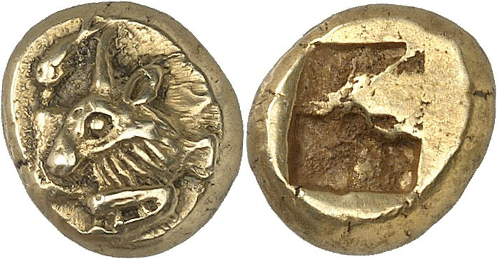 GRÈCE ANTIQUE - GREEK
Ionie, Phocée. Hecté d’électrum (sixième de statère) ND (...