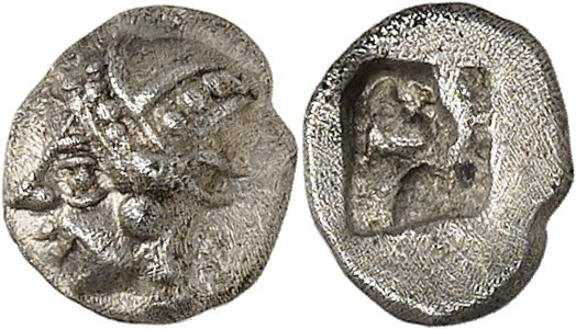 GAULE - CELTIC
Massilia - Marseille. Hémiobole au bonnet perlé ND (470-460 av. ...