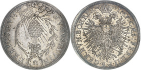 ALLEMAGNE - GERMANY
Augsbourg (ville libre de). Thaler au nom de l’Empereur Ferdinand II 1629, Augsbourg.
Av. AVGVSTA. IN - DELICORVM. Dans une cour...
