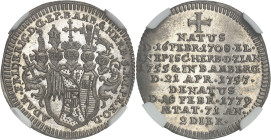 ALLEMAGNE - GERMANY
Bamberg (évêché de), François-Louis d’Erthal (1779-1795). 3 kreuzer commémoratif, mort d’Adam-Frédéric de Seinsheim 1779, Nurembe...