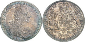 ALLEMAGNE - GERMANY
Brunswick-Lünebourg-Calenberg-Hanovre, Georges Ier (1698-1727). Thaler 1718 HCB, Clausthal.
Av. GEORGIUS. D. G. MAG. BRIT. FR. E...