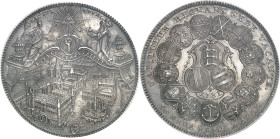 ALLEMAGNE - GERMANY
Eichstatt (évêché de), Siège vacant. Thaler de convention 1781 KR/Œ, Nuremberg.
Av. HAC SVS - TVTELA / S. WIL - TVTA CIVITAS EVS...