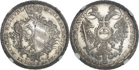ALLEMAGNE - GERMANY
Nuremberg (ville de). 1/2 Thaler de convention 1766 SR, Nuremberg.
Av. (à 8 h) MONETA REIPVBL. - NORIMBERG. (date) / S. - R. / X...
