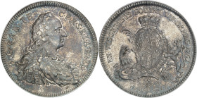 ALLEMAGNE - GERMANY
Palatinat électoral, Charles Théodore de Sulzbach (1742-1799). Thaler, argent des mines de Wildberger 1751 AS AK, Mannheim.
Av. ...