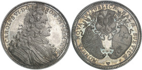 ALLEMAGNE - GERMANY
Schwäbisch Hall (ville libre de). Thaler au nom de l’Empereur Charles VI 1712 GFN, Nuremberg.
Av. CAROLVS VI. D. G. - ROM. IMP. ...