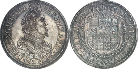 AUTRICHE - AUSTRIA
Ferdinand III (1637-1657). Thaler 1640, Graz.
Av. *FERDINANDVS* III* D* G* RO* IM* S* A* G* H* BOH* REX. Buste lauré, drapé et cu...