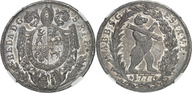 SUISSE - SWITZERLAND
Saint-Gall (abbaye de), Beda Angehrn, 1767-1796. Thaler 1777 H, Saint-Gall.
Av. BEDA. D. G. - S. R. I. P*. Écu du prince-évêque...