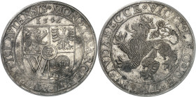 AUTRICHE - AUSTRIA
Breslau (ville de), Charles Quint (1516-1555). Thaler 1546, Breslau (Wroclaw).
Av. * MONETA* ARGENTEA* WRATISLAVIENSIS. Écu nouve...