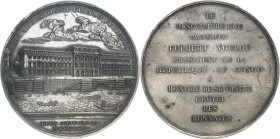 CONGO - CONGO
Fulbert Youlou, président (1959-1963). Médaille d’argent, visite du Président de la République du Congo Fulbert Youlou à la Monnaie de ...