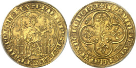FRANCE / CAPÉTIENS - FRANCE / ROYAL
Philippe IV, dit Philippe le Bel (1285-1314). Chaise d’or ND (1303).
Av. + PHILIPPVS: DEI: GRA: FRANCHORVM: REX....