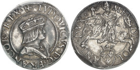 FRANCE / CAPÉTIENS - FRANCE / ROYAL
Milan (duché de), Louis XII (1498-1515). Teston ND (1499-1512), Milan.
Av. ·+· LVDICVS. D G. FRANCOR’. REX. Bust...
