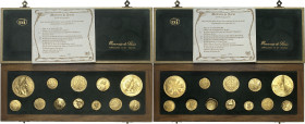 FRANCE / CAPÉTIENS - FRANCE / ROYAL
Louis XIII (1610-1643). Coffret des douze “plus belles et rares monnaies de tous les temps” (reproductions), séri...