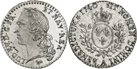FRANCE / CAPÉTIENS - FRANCE / ROYAL
Louis XV (1715-1774). Vingtième d’écu au bandeau 1740, 2d semestre, A, Paris.
Av. LUD. XV. D. G. FR. ET NAV. REX...