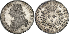 FRANCE / CAPÉTIENS - FRANCE / ROYAL
Louis XVI (1774-1792). Demi-écu aux rameaux d’olivier, d’aspect Flan bruni (PROOFLIKE) 1775, 2d semestre, A, Pari...