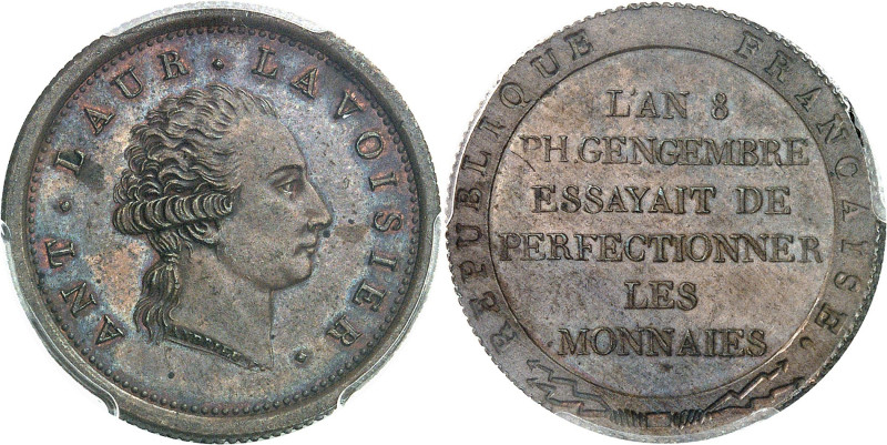 FRANCE - FRANCE
Consulat (1799-1804). Essai de perfectionnement des monnaies pa...