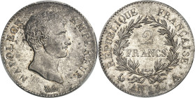 FRANCE - FRANCE
Premier Empire / Napoléon Ier (1804-1814). 2 francs calendrier révolutionnaire An 13 (1805), A, Paris.
Av. NAPOLEON EMPEREUR. Tête n...