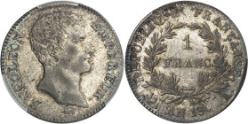 FRANCE - FRANCE
Premier Empire / Napoléon Ier (1804-1814). 1 franc calendrier révolutionnaire An 13 (1805), A, Paris.
Av. NAPOLEON EMPEREUR. Tête nu...