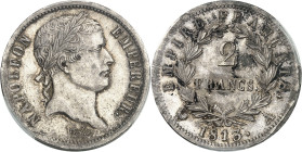 FRANCE - FRANCE
Premier Empire / Napoléon Ier (1804-1814). 2 francs Empire 1813, A, Paris.
Av. NAPOLEON EMPEREUR. Tête laurée à droite, au-dessous s...