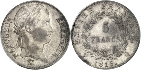 FRANCE - FRANCE
Cent-Jours / Napoléon Ier (mars-juillet 1815). 5 francs Empire 1815, Q, Perpignan.
Av. NAPOLEON EMPEREUR. Buste à droite de Napoléon...
