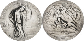 FRANCE - FRANCE
IIIe République (1870-1940). Médaille, aux poëtes sans gloire par Louis Bottée, SAMF n° 42 1905, Paris.
Av. AUX POËTES SANS GLOIRE. ...