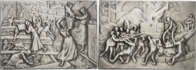 FRANCE - FRANCE
IIIe République (1870-1940). Médaille, Mines et Métallurgie par Corneille Theunissen, SAMF n° 19 1909, Paris.
Av. Femmes mineurs, ou...