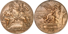 TUNISIE - TUNISIA
Ali, Bey (1882-1902). Médaille, prix de l’Exposition Universelle de Paris, par L. Bottée 1889, Paris.
Av. EXPOSITION - UNIVERSELLE...