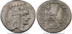 ARMENIAN KINGDOM. Tigranes II the Great (95-56 BC). AR tetradrachm (28mm, 15.64 gm, 12h). NGC AU 5/5 - 4/5. Tigranocerta, ca. 80-68 BC. Diademed and d...