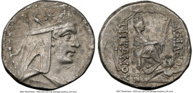 ARMENIAN KINGDOM. Tigranes II the Great (95-56 BC). AR tetradrachm (26mm, 15.65 gm, 12h). NGC XF 5/5 - 3/5. Tigranocerta, ca. 80-68 BC. Diademed and d...