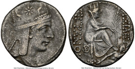 ARMENIAN KINGDOM. Tigranes II the Great (95-56 BC). AR tetradrachm (25mm, 15.40 gm, 12h). NGC Choice VF 4/5 - 2/5. Tigranocerta, ca. 80-68 BC. Diademe...