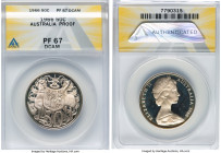 Elizabeth II Proof 50 Cents 1966 PR67 Deep Cameo ANACS, Royal Australian mint, KM-67. HID09801242017 © 2024 Heritage Auctions | All Rights Reserved ww...