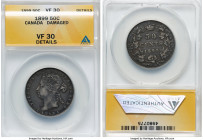 Newfoundland. Victoria 50 Cents 1899 VF30 Details (Damaged) ANACS, London mint, KM6. HID09801242017 © 2024 Heritage Auctions | All Rights Reserved www...