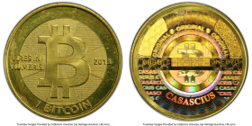 Casascius brass Unloaded (Redeemed) 1 Bitcoin (BTC) 2013 MS66 PCGS, Ahonen-pg 94. Total Issued: 8,352. Series 2. Type PF2. 28.5mm. Firstbits 13C2EQtL....