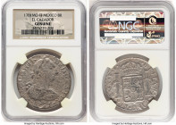 Charles III Pair of Certified "El Cazador" 8 Reales Genuine NGC, 1) 1781 Mo-FF 2) 1783 Mo-FF Mexico City mint, KM106.2. Salvaged from the "El Cazador"...