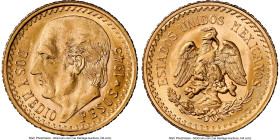 Estados Unidos gold Restrike 2-1/2 Pesos 1945 MS67 NGC, Mexico City mint, KM463, Fr-169. HID09801242017 © 2024 Heritage Auctions | All Rights Reserved...