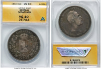 Carl XV Speciedaler 1862 VG10 Details (Scratched) ANACS, Kongsberg mint, KM323, Dav-244. Mintage: 62,000. HID09801242017 © 2024 Heritage Auctions | Al...