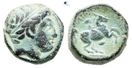 Kings of Macedon. Uncertain mint. Philip II of Macedon 359-336 BC. Bronze Æ